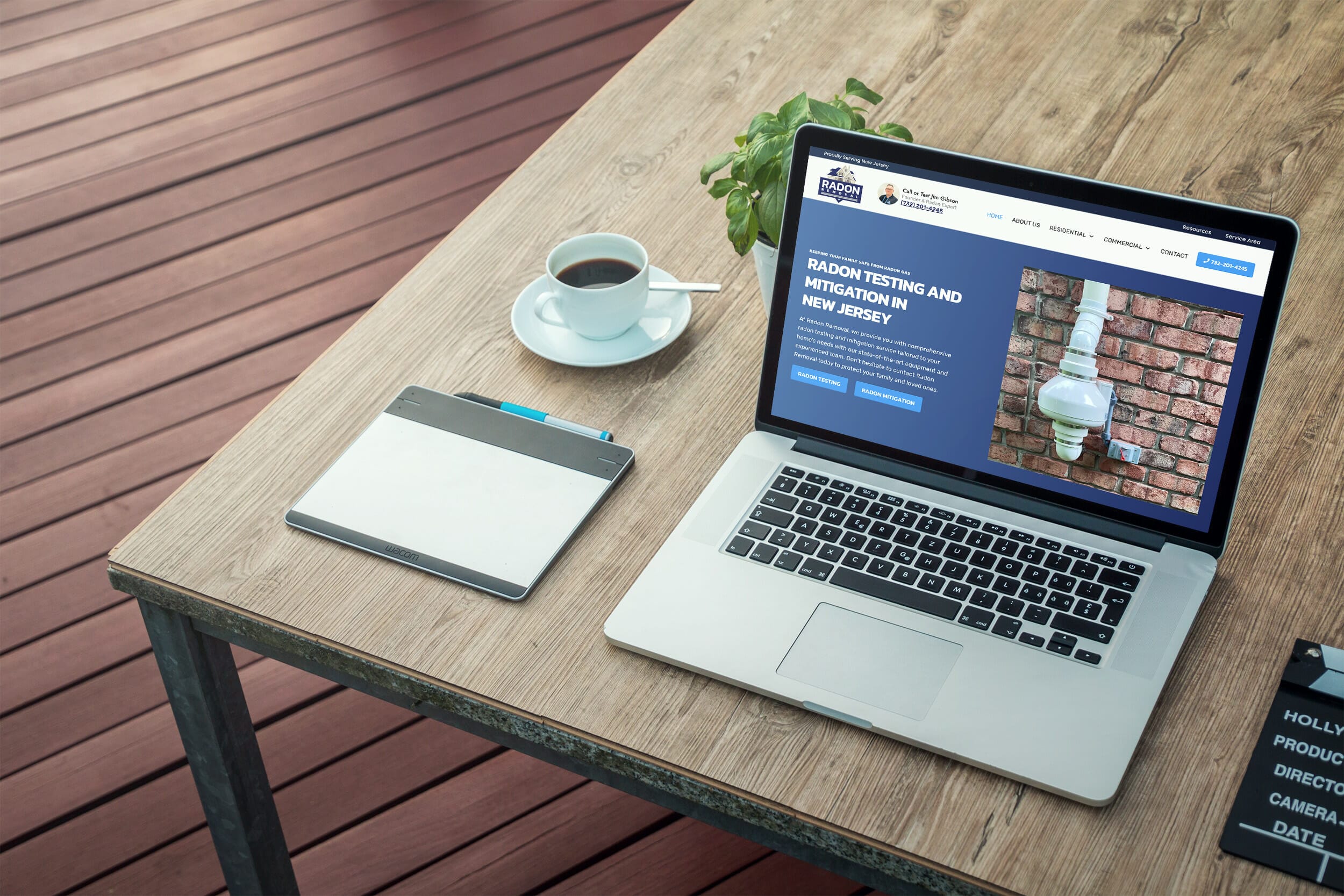 Radon Mitigation Website Example