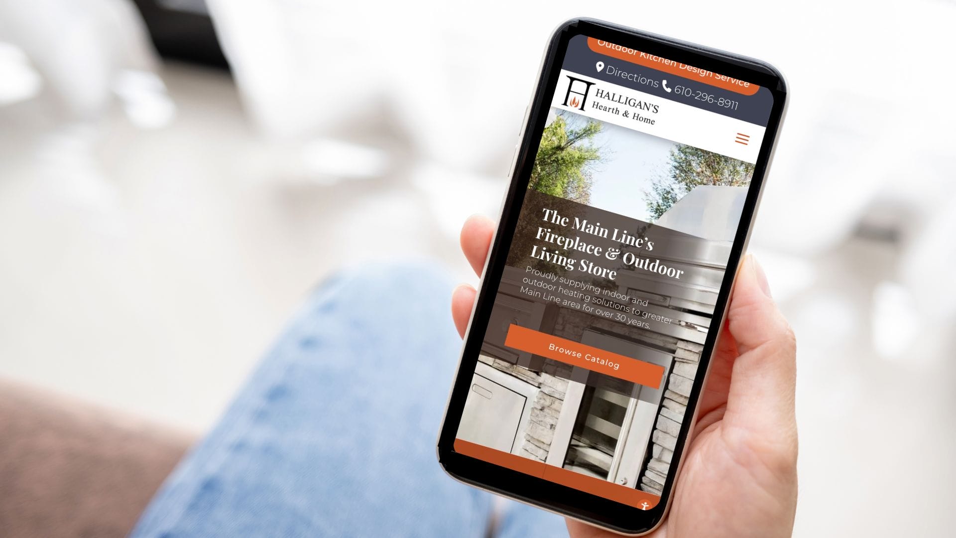 Radon Website Design Example